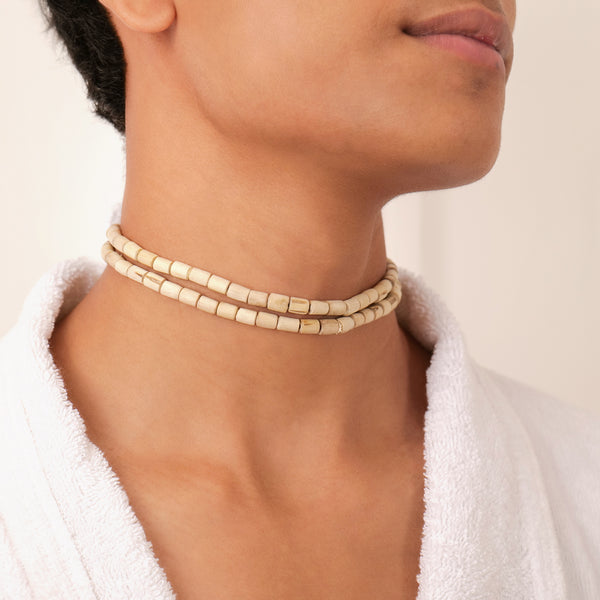 2 Round Super Premium Quality Pure Tulsi Kanthi Mala 34 Inches