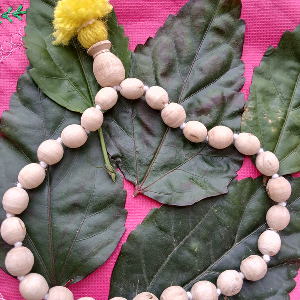 (27+1) Sumerini 12 MM Pure Tulsi Japa Mala Super Premium Quality 1 Qty