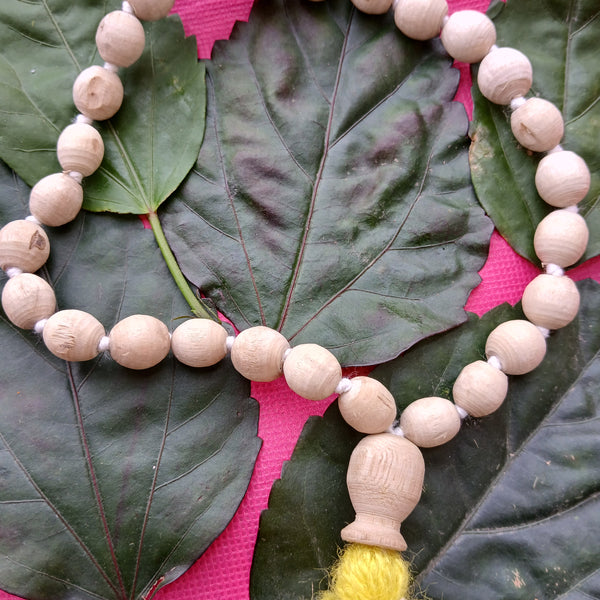 (27+1) Sumerini 12 MM Pure Tulsi Japa Mala Super Premium Quality 1 Qty