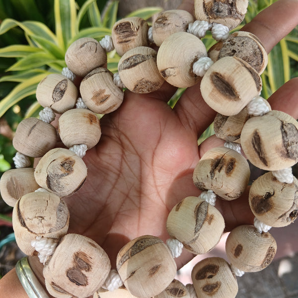 (27+1) Sumerini 24MM Pure Tulsi Japa Mala 1 Qty