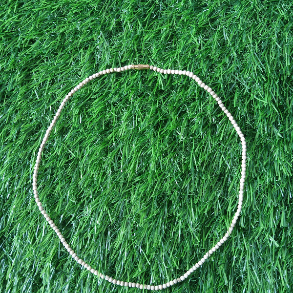 2 Round Super Premium Quality Pure Tulsi Kanthi Mala smallest Bead 34 Inches
