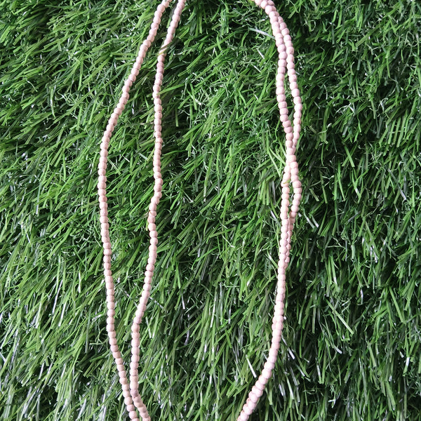 2 Round Super Premium Quality Pure Tulsi Kanthi Mala Small Beads 34 Inches
