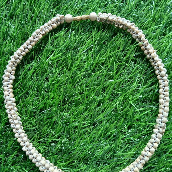 '1 Round 19 Inches Super Premium Quality 4 Layer Pure Tulsi Kanthi Mala'