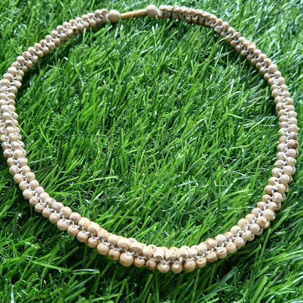 '1 Round 19 Inches Super Premium Quality 4 Layer Pure Tulsi Kanthi Mala'