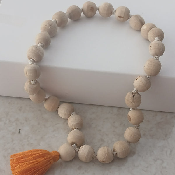 (27+1) Sumerini 10 MM Pure Tulsi Japa Mala 1 Qty