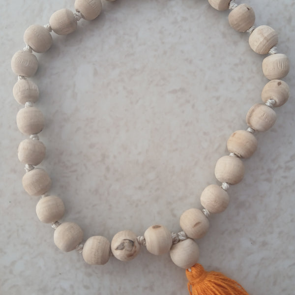 (27+1) Sumerini 10 MM Pure Tulsi Japa Mala 1 Qty