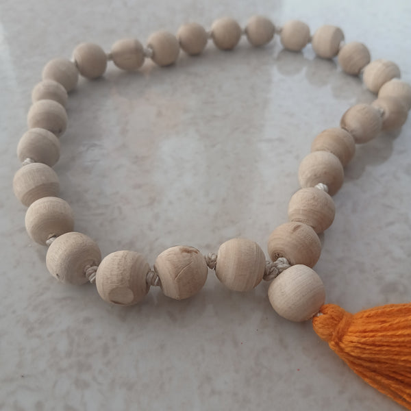(27+1) Sumerini 10 MM Pure Tulsi Japa Mala 1 Qty