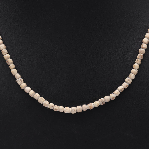 2 Round Pure Tulsi Kanthi Mala 34 Inches