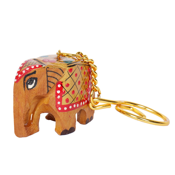 Jaipuri Handicraft Work Key Chain 1 Nos