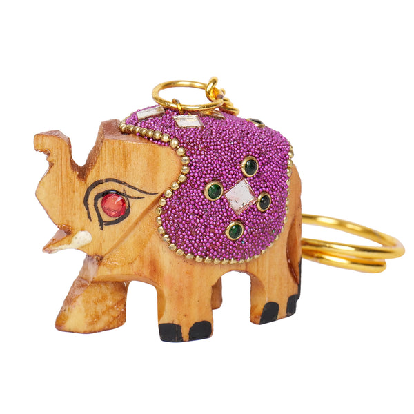 Jaipuri Handicraft Work Key Chain 1 Nos