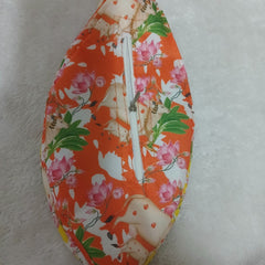 Multi Colour Cow Print Japa Mala Jholi Bag Cotton