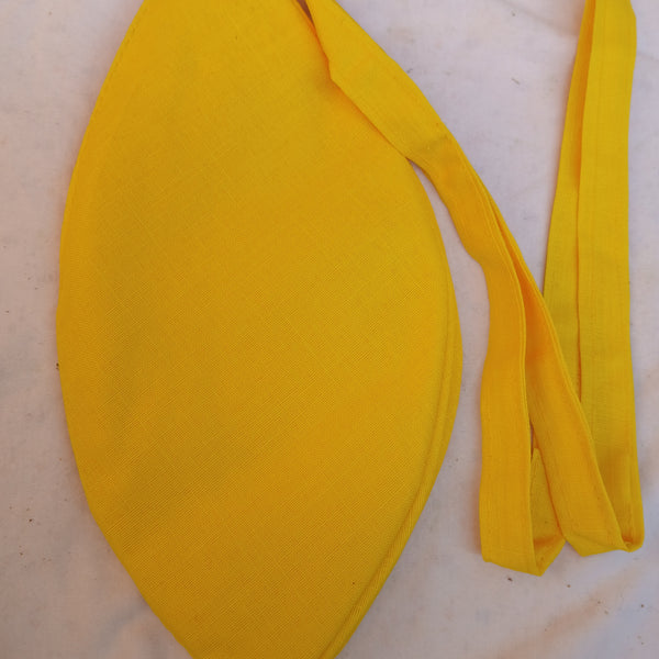 Yellow Colour Japa Mala Jholi Bag Cotton