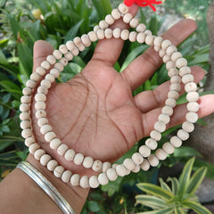 7MM Super Premium Quality Tulsi Japa Mala With Knot (108+1)