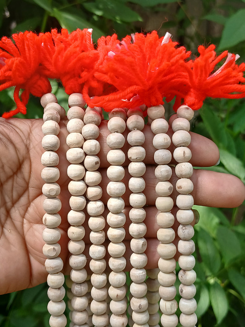 7MM Super Premium Quality Tulsi Japa Mala With Knot (108+1)