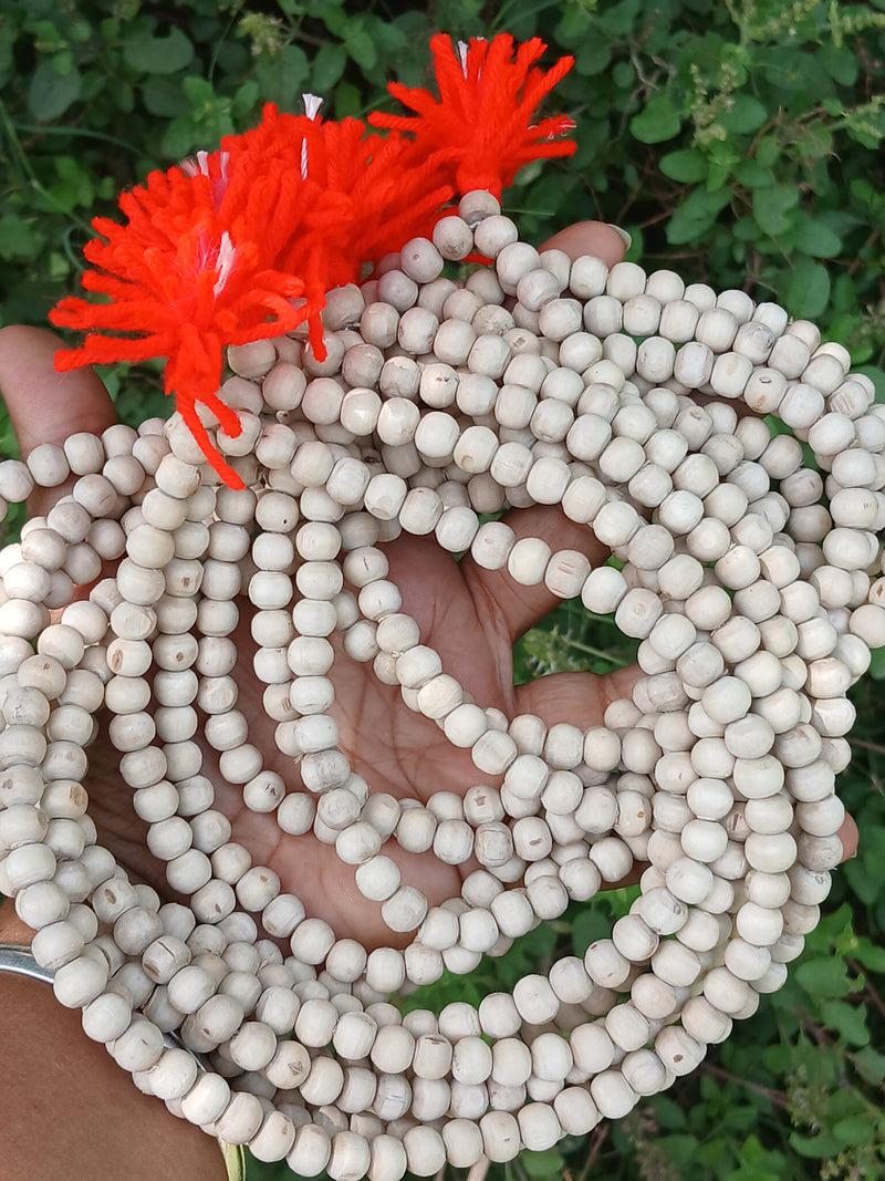 7MM Super Premium Quality Tulsi Japa Mala With Knot (108+1)