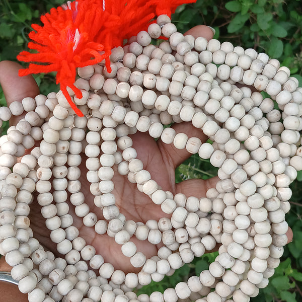 7MM Super Premium Quality Tulsi Japa Mala With Knot (108+1)