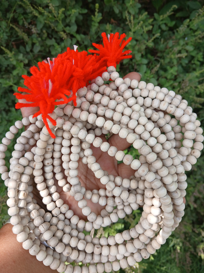 7MM Super Premium Quality Tulsi Japa Mala With Knot (108+1)