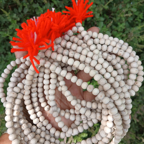7MM Super Premium Quality Tulsi Japa Mala With Knot (108+1)