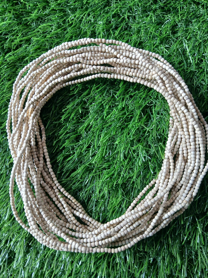 2 Round Super Premium Quality Pure Tulsi Kanthi Mala Small Beads 34 Inches