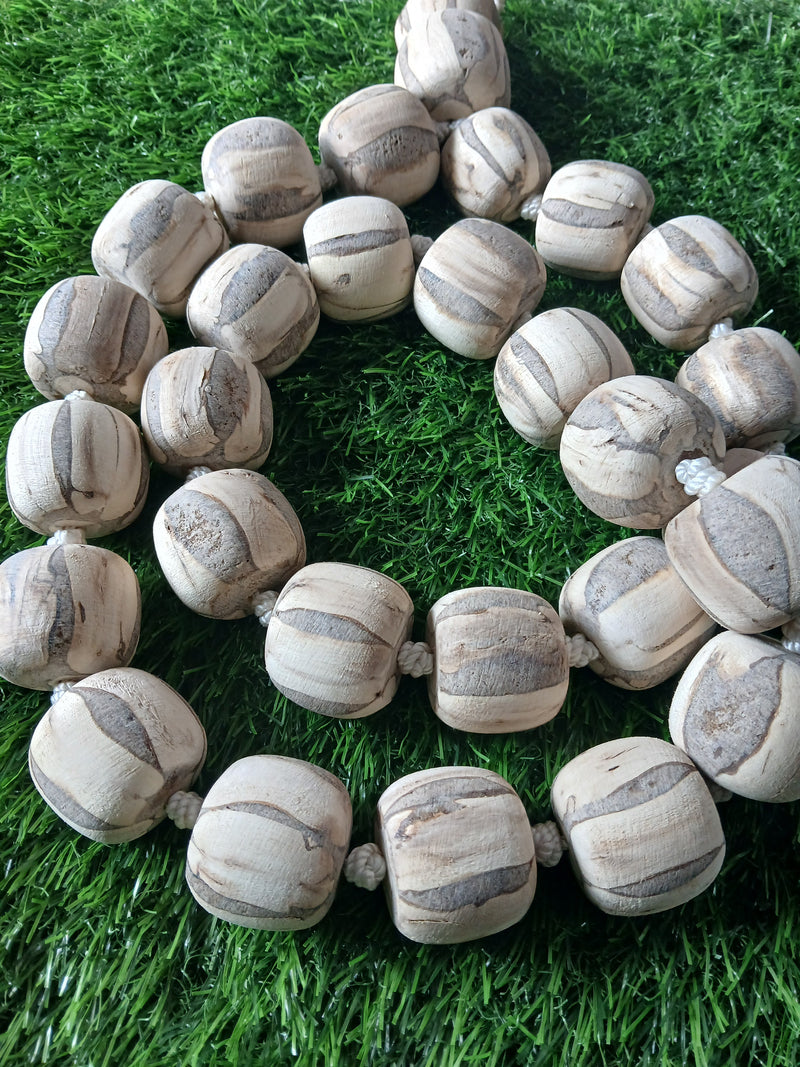 27+1 Big Size Pure Tulsi 45 MM Beads Mala