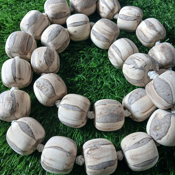 27+1 Big Size Pure Tulsi 45 MM Beads Mala