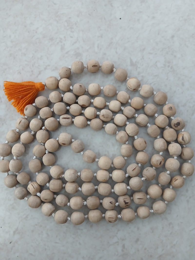 11 MM  Premium Quality Pure Tulsi Japa  (108+1)