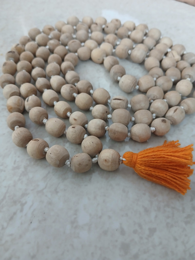 11 MM  Premium Quality Pure Tulsi Japa  (108+1)