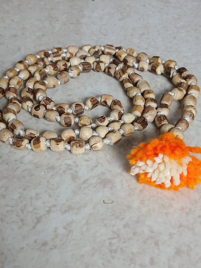 8-9 MM Rough Economical Tulsi Japa Mala (108+1)