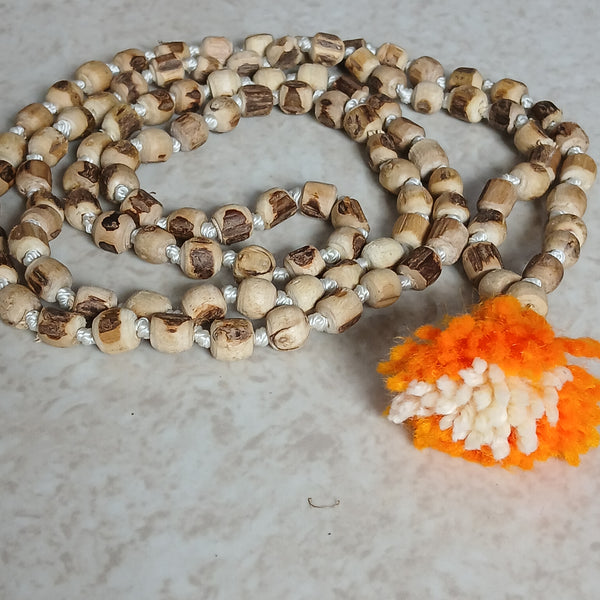 8-9 MM Rough Economical Tulsi Japa Mala (108+1)