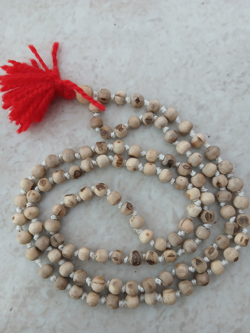 8-9 MM Rough Economical Tulsi Japa Mala (108+1)