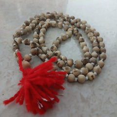 8-9 MM Rough Economical Tulsi Japa Mala (108+1)