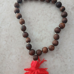(27+1) Sumerini Black /Brown Desi Ghee 8 MM Japa Mala