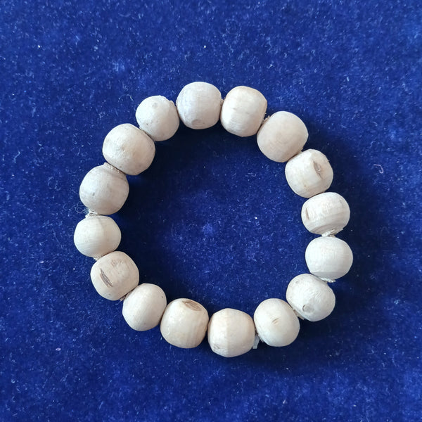11 MM Pure Tulsi Beads Bracelet-Free Size