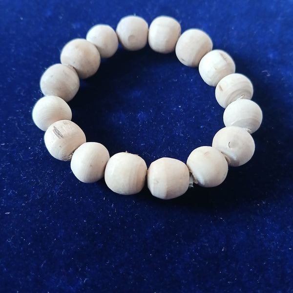 11 MM Pure Tulsi Beads Bracelet-Free Size