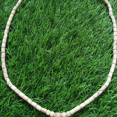 Radha Naam Small Bhaktmaal Pendant Pure Tulsi Mala 24 Inches