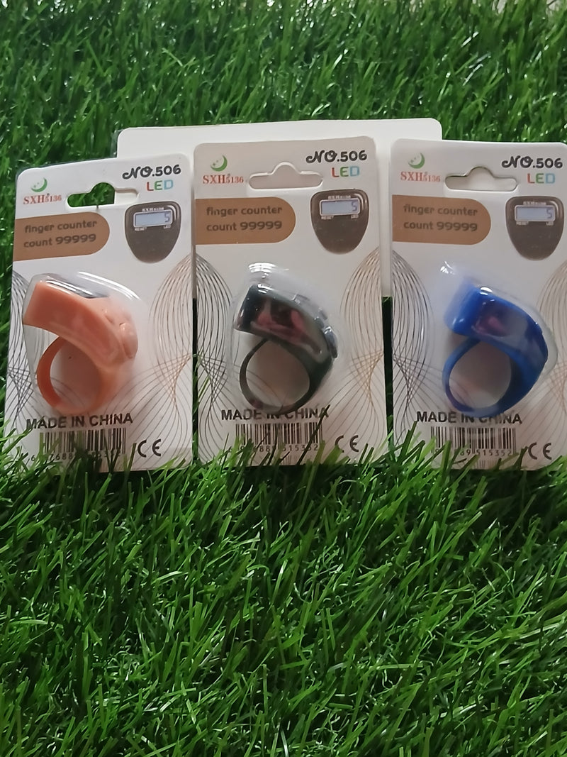 Finger Japa Counter With LED Light (1 Pcs)