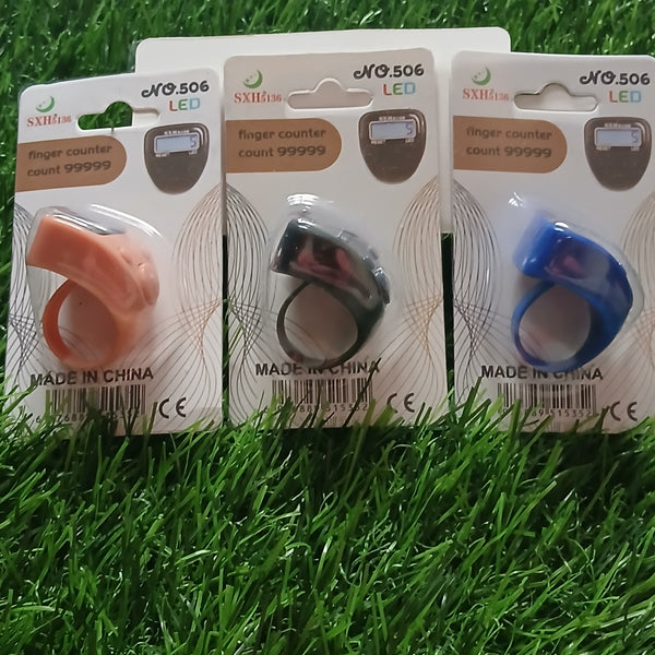 Finger Japa Counter With LED Light (1 Pcs)