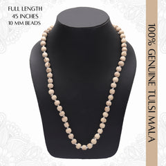 9 MM Bead Size Premium Tulsi Japa Mala (108+1)