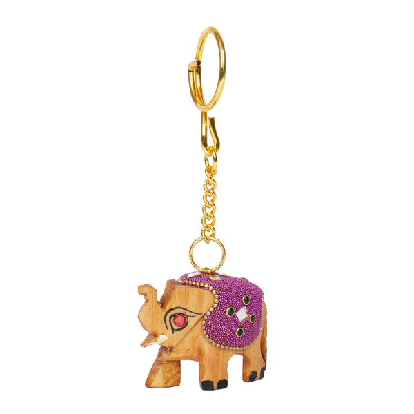 Jaipuri Handicraft Work Key Chain 1 Nos