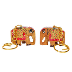 Jaipuri Handicraft Work Key Chain 1 Nos
