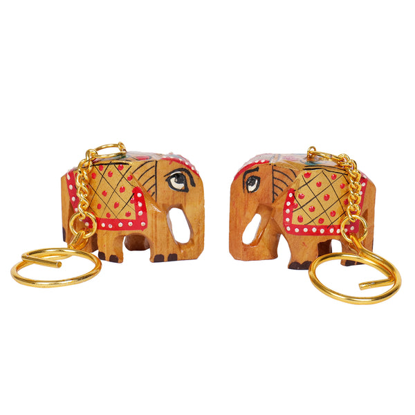 Jaipuri Handicraft Work Key Chain 1 Nos