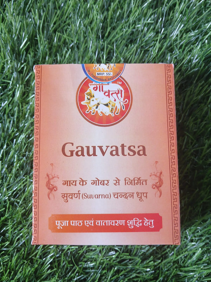 GauVatsa Organic Cow Dung Dhoop 1 Qty