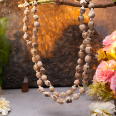 8-9 MM Rough Economical Tulsi Japa Mala (108+1)